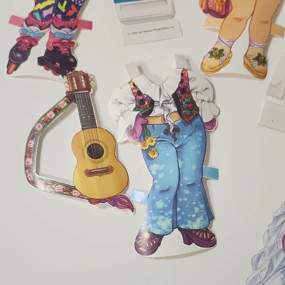 Vintage Miss Piggy Paper Doll Set 1994 - Picture 15 of 16